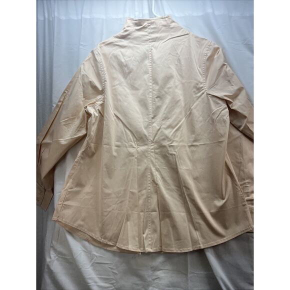 GILI Got It Love It Shirt Top Blouse Plus Size 18W Womens Peach - Picture 6 of 9